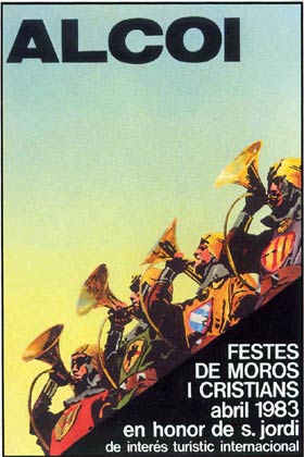 Fiestas de Moros y Cristianos en honor de San Jorge  